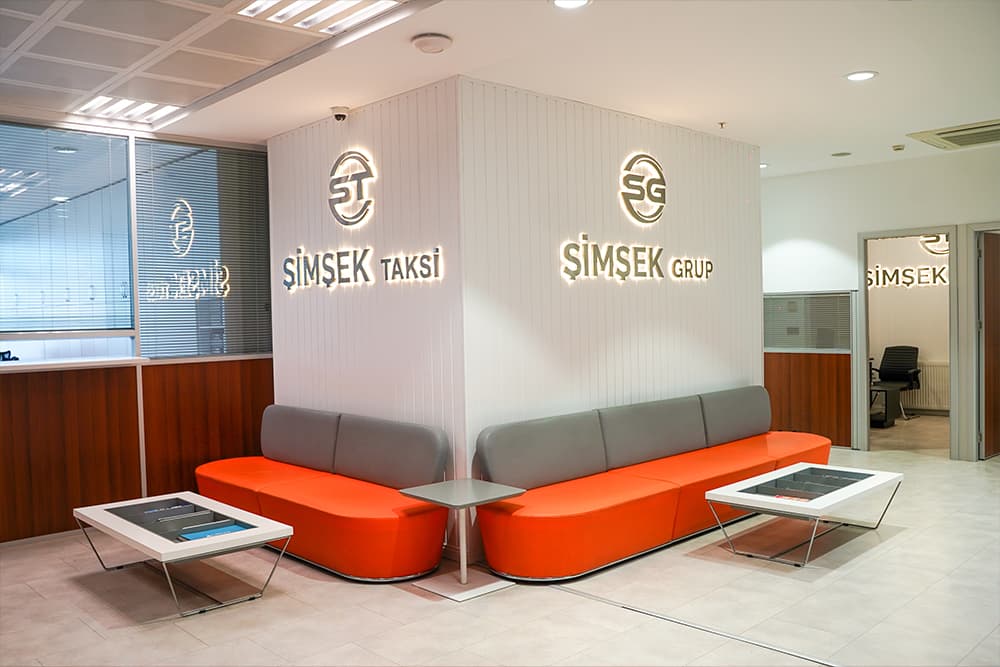 Şimşek Taksi ofisi